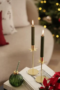 Kremmerhuset Lysestake Stjerna 22 cm| Lysestaker|Julelys Og Lysestaker