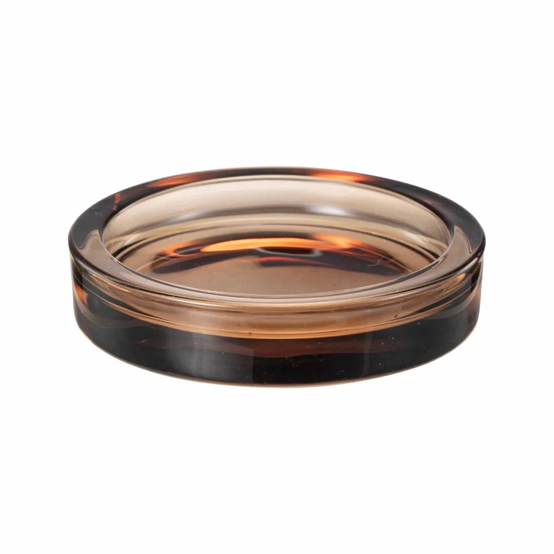 Kremmerhuset Lysfat kubbelys 9,5cm brun| Lysfat