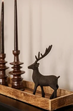 Kremmerhuset Lysfat mangotre avlangt 55X17cm| Lysfat