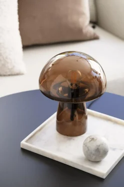 Kremmerhuset Lysfat Marmor beige 25x25cm| Lysfat