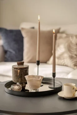 Kremmerhuset Lysfat Speil lys brun 40 cm| Lysfat