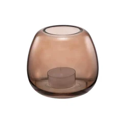 Kremmerhuset Lysholder Ling 12cm Amber| Lykter