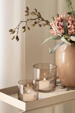 Kremmerhuset Lyslykt Billie rutet 10 cm| Lykter|Lysestaker