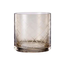 Kremmerhuset Lyslykt Billie rutet 12cm| Lykter|Lysestaker