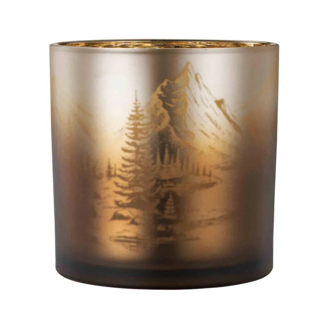 Kremmerhuset Lyslykt vinterfjell 15cm| Lykter|Julelys Og Lysestaker