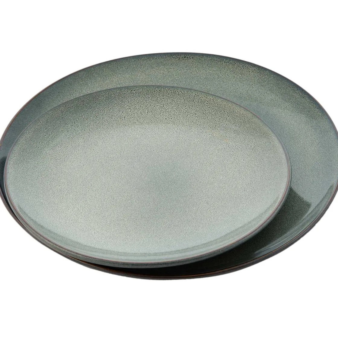 Kremmerhuset Middagstallerken Iben 26 cm grønn-blå| Servise