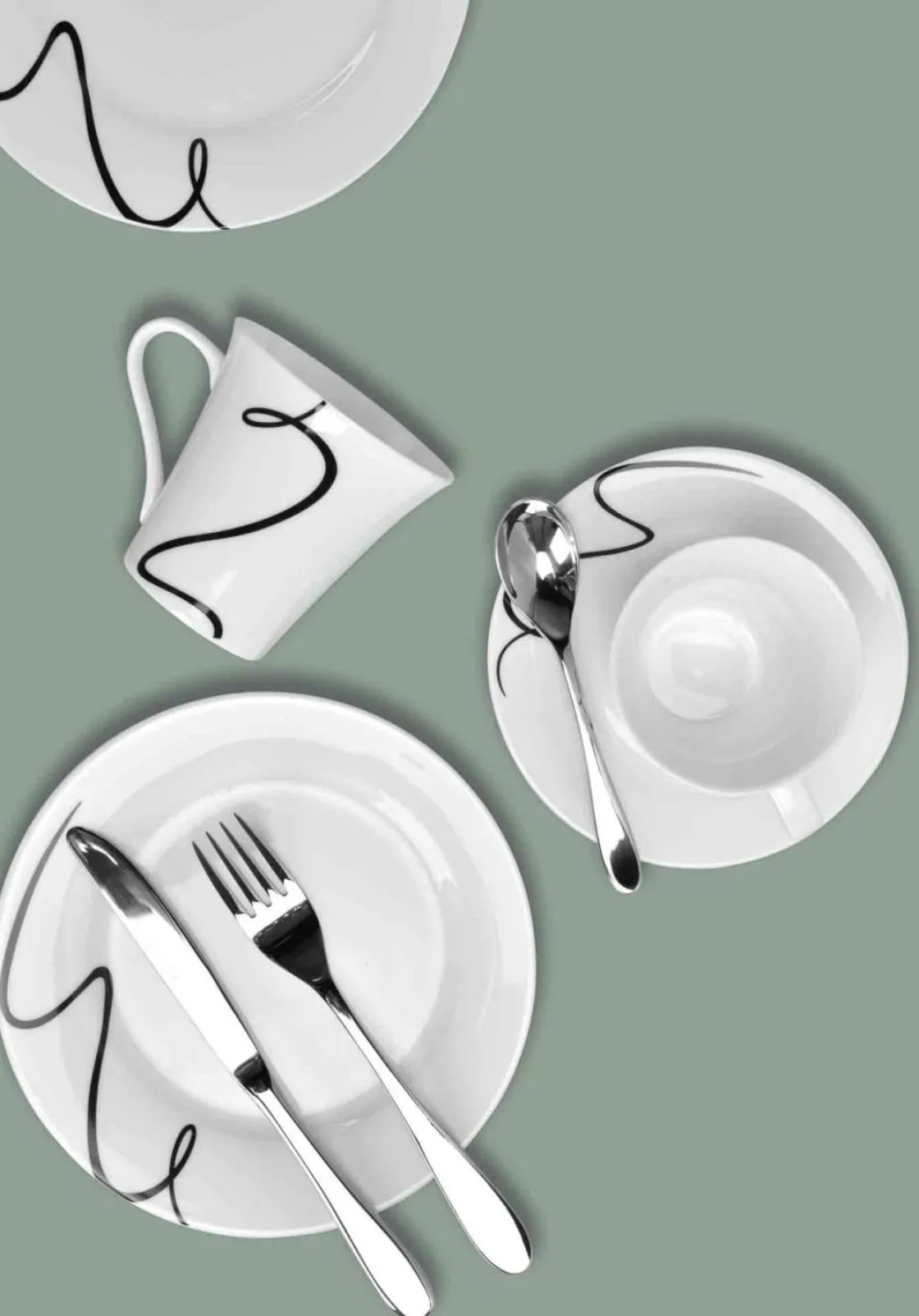 Kremmerhuset Modern House - Bestikksett Ivo 24 deler| Bestikk