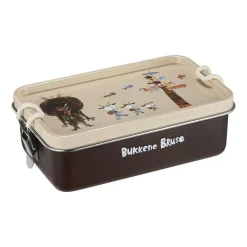 Kremmerhuset Modern House - Bukkene Bruse Lunsjboks 0,95 l, brun/hvit| Bokser