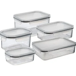 Kremmerhuset Modern House - Locknlock Oppbevaring bokssett 5stk| Bokser