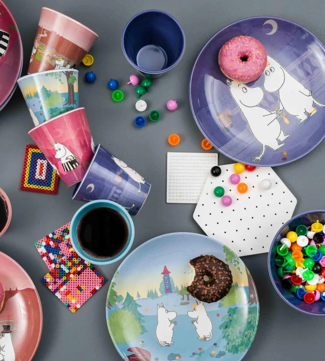 Kremmerhuset Modern House - Mummi Asjett mørk blå| Servise