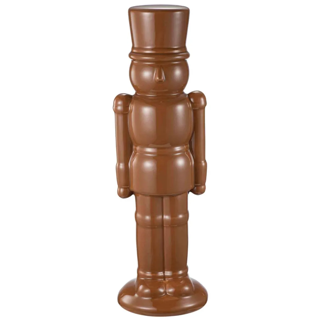 Kremmerhuset Nøtteknekker 40 cm brun| Julepynt