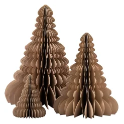 Kremmerhuset Papirtre 15cm beige| Julepynt