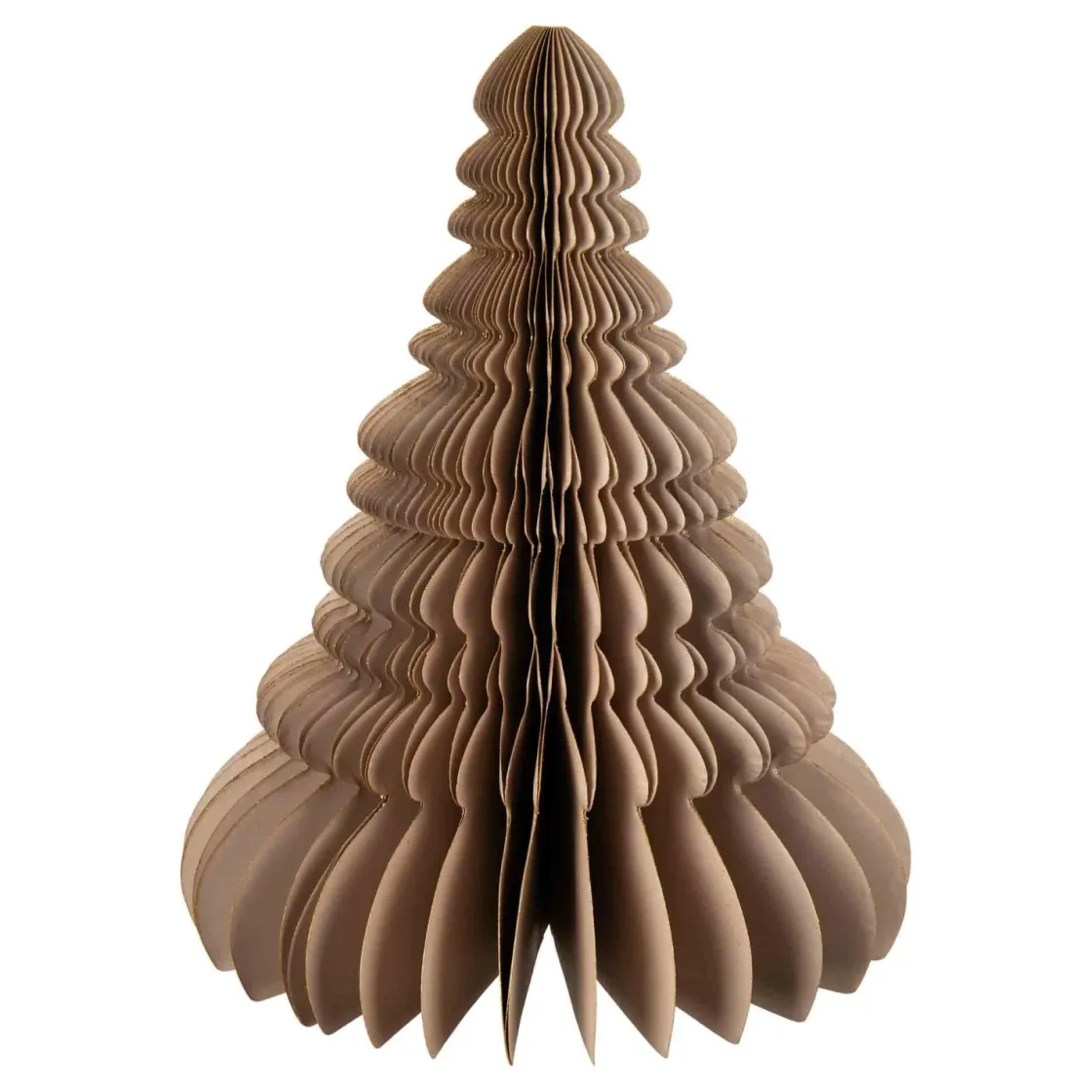 Kremmerhuset Papirtre 40cm beige| Julepynt