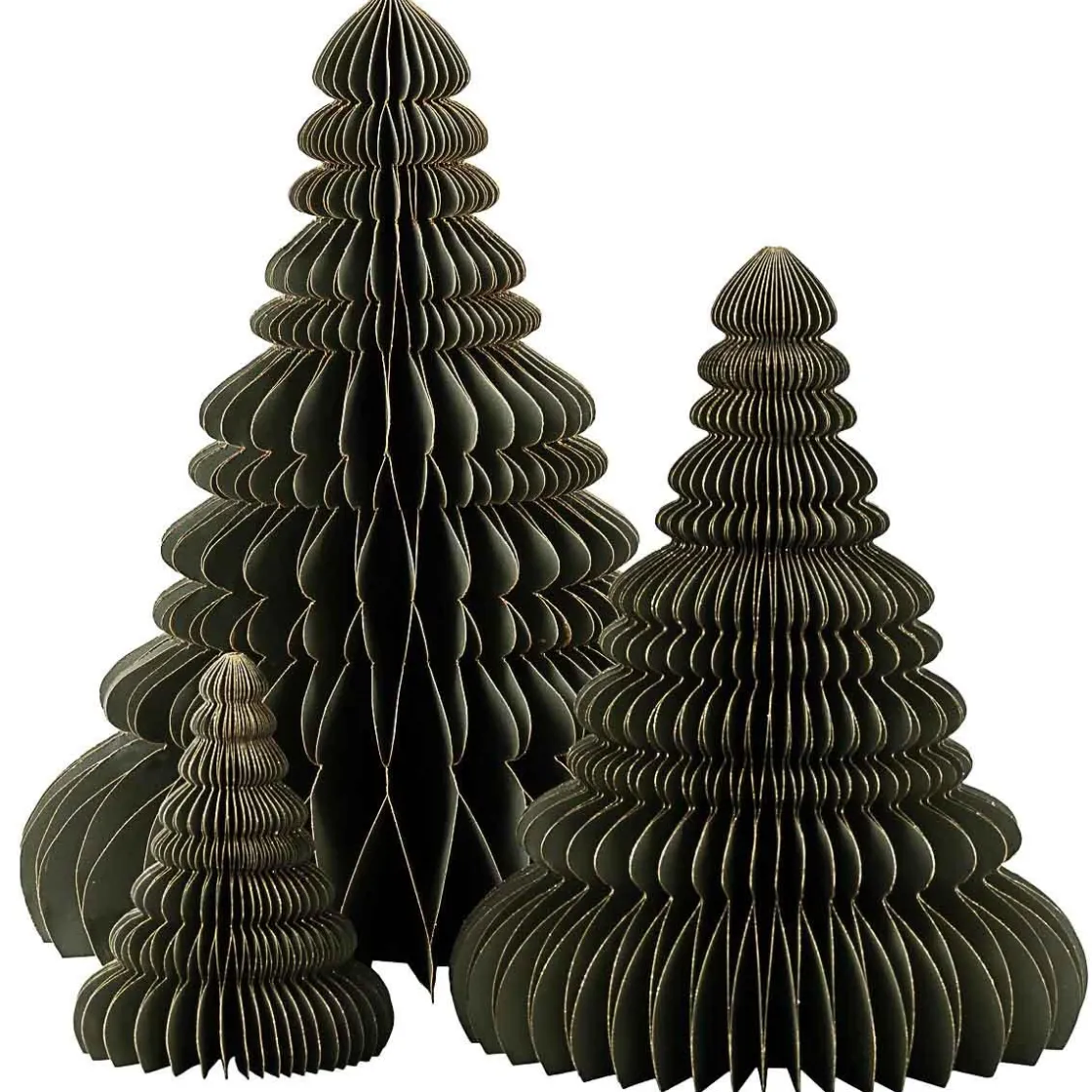 Kremmerhuset Papirtre 30cm grønn| Julepynt