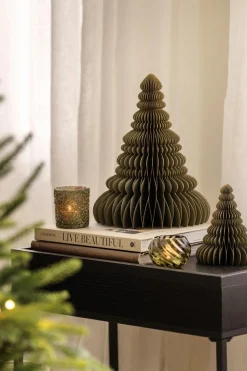 Kremmerhuset Papirtre 30cm grønn| Julepynt