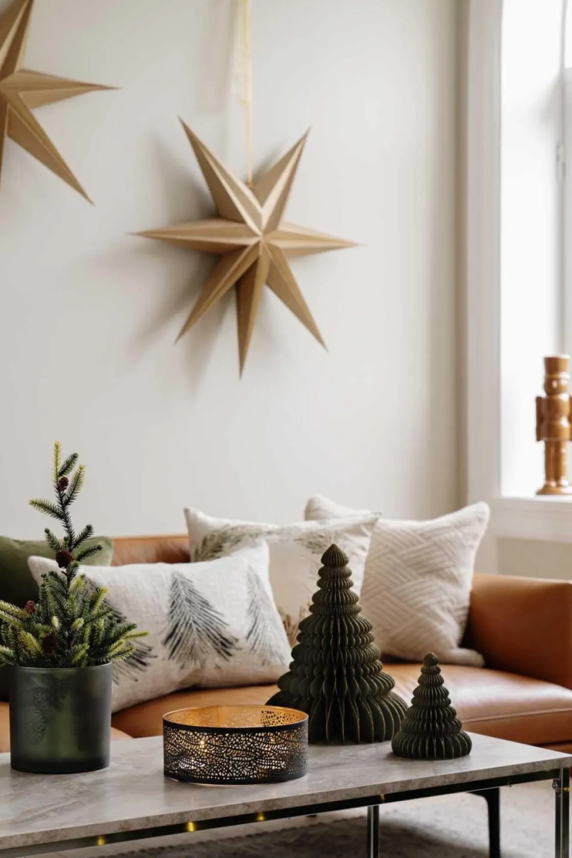 Kremmerhuset Papirtre 30cm grønn| Julepynt