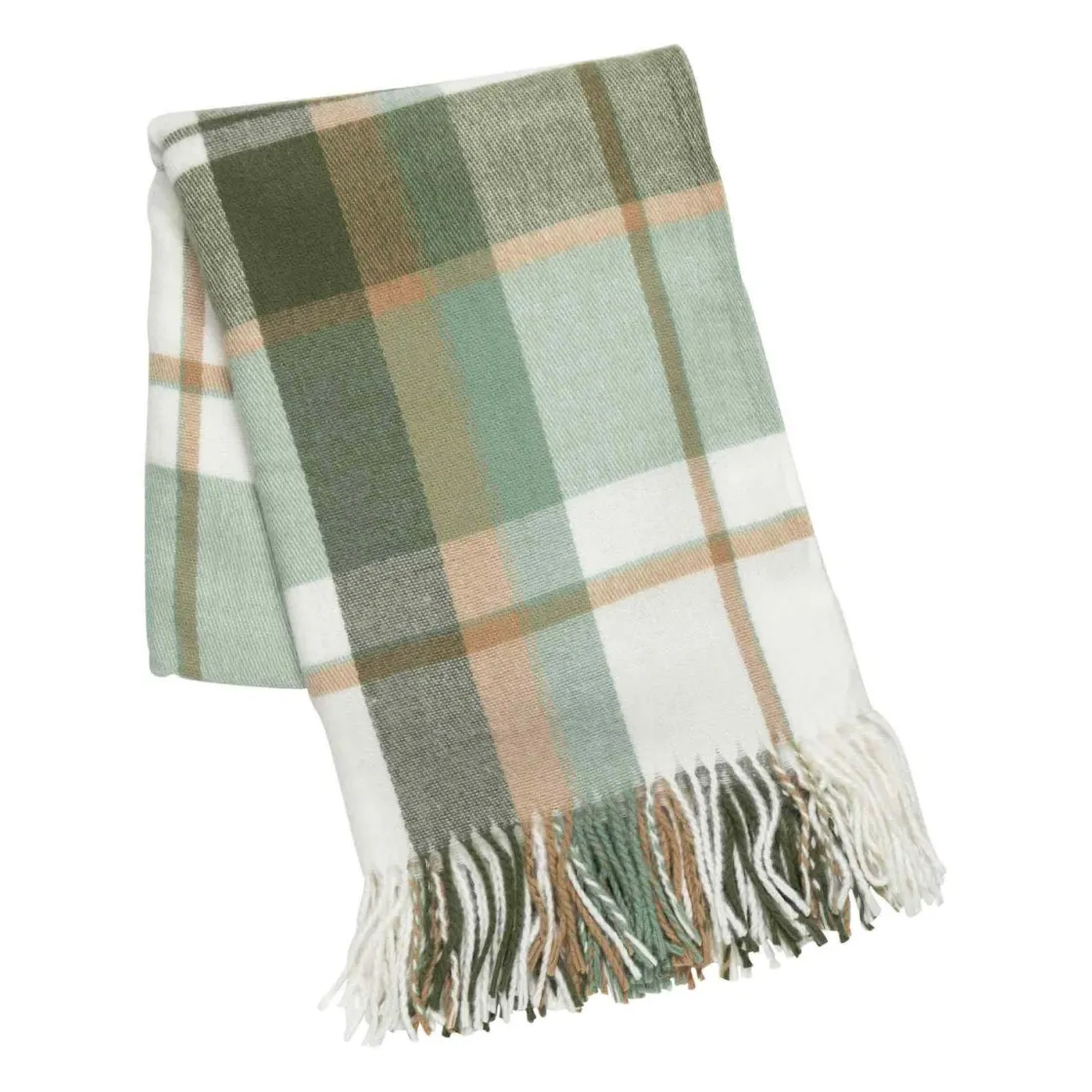 Kremmerhuset Pledd Tartan 130x170 cm grønn| Pledd