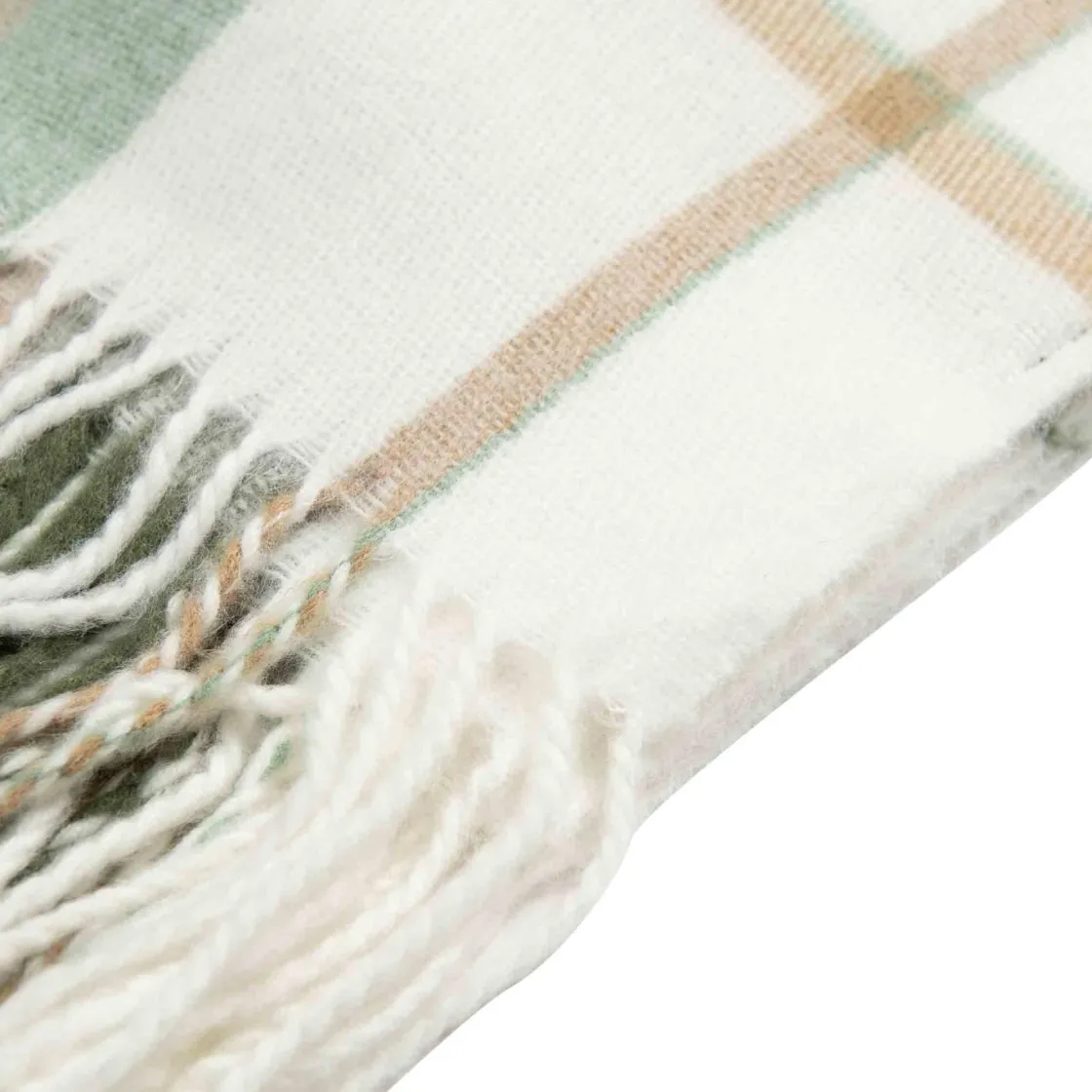 Kremmerhuset Pledd Tartan 130x170 cm grønn| Pledd