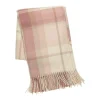Kremmerhuset Pledd Tartan 130x170 cm rosa| Pledd