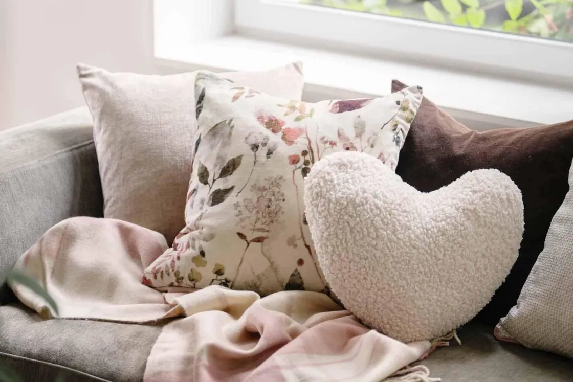 Kremmerhuset Pledd Tartan 130x170 cm rosa| Pledd