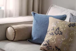 Kremmerhuset Pute Bella Ø20x50 cm beige| Putetrekk