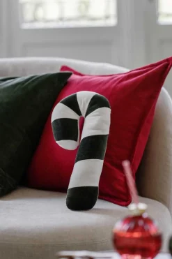 Kremmerhuset Pute Candy 9x32cm grønn| Putetrekk|Juleputer