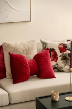 Kremmerhuset Pute sløyfe 40x60cm| Putetrekk|Juletekstil