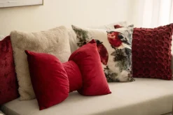 Kremmerhuset Pute sløyfe 40x60cm| Putetrekk|Juletekstil