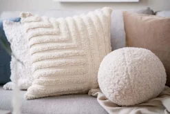 Kremmerhuset Pute Teddy rund| Putetrekk