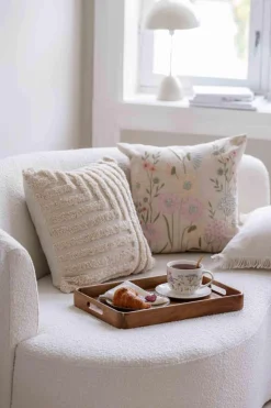 Kremmerhuset Puterekk Saga brodert multi 48x48cm| Putetrekk