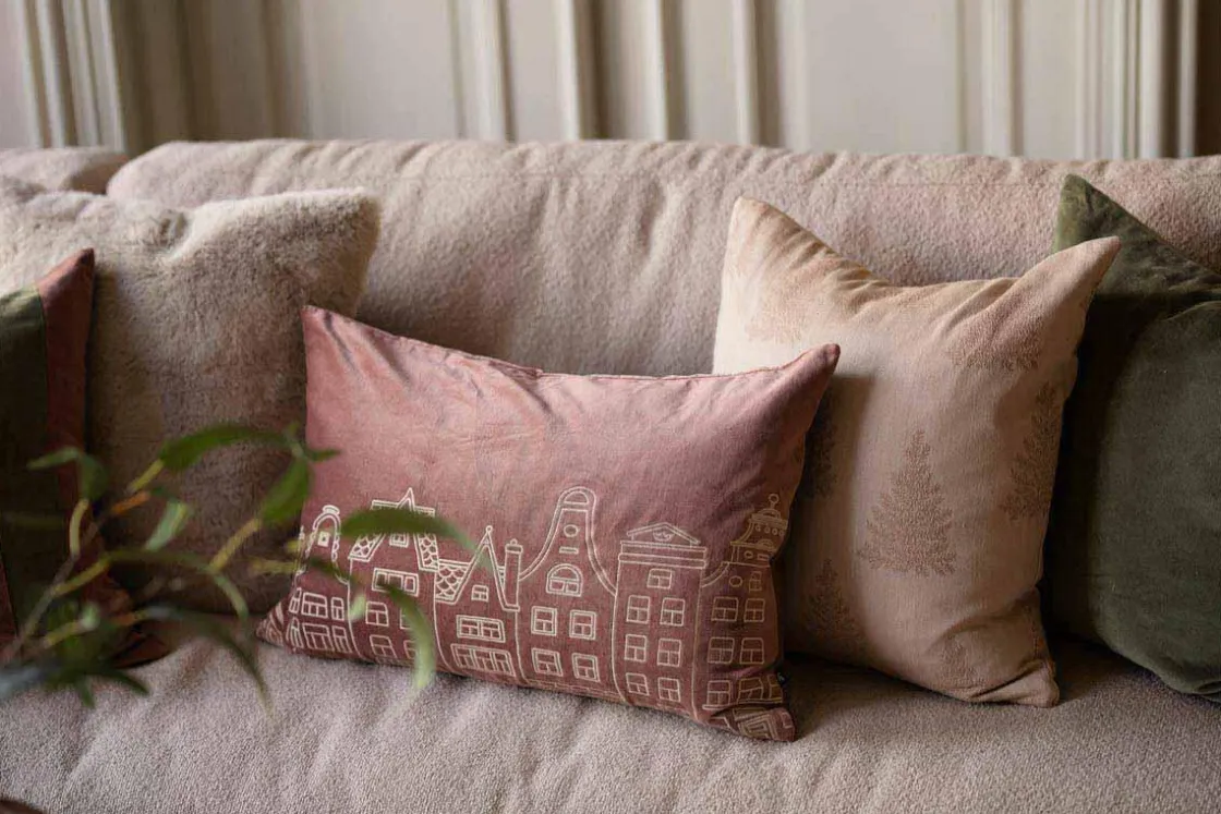 Kremmerhuset Putetrekk Amsterdam 40x60 cm| Putetrekk|Juletekstil