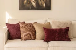 Kremmerhuset Putetrekk Bianca 40x60cm bordeaux| Putetrekk