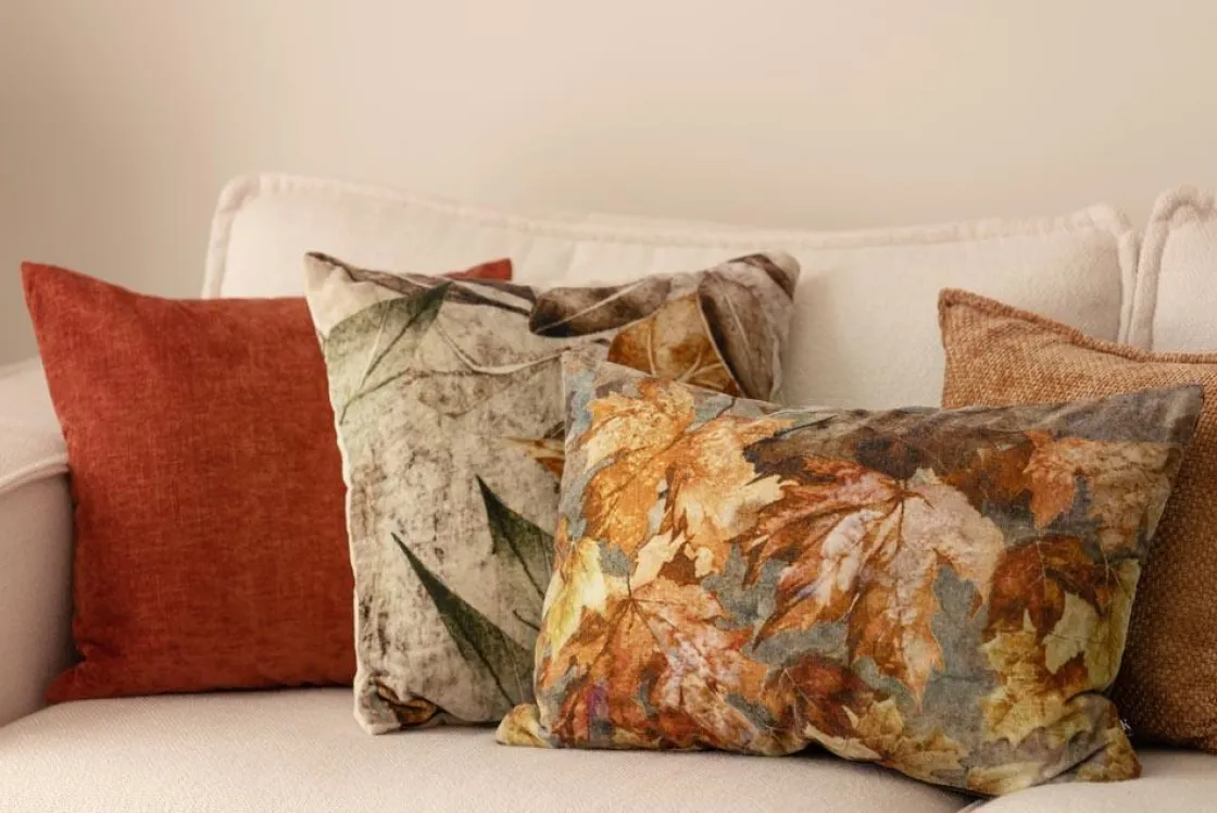 Kremmerhuset Putetrekk Chenille 48x48cm terracotta| Putetrekk