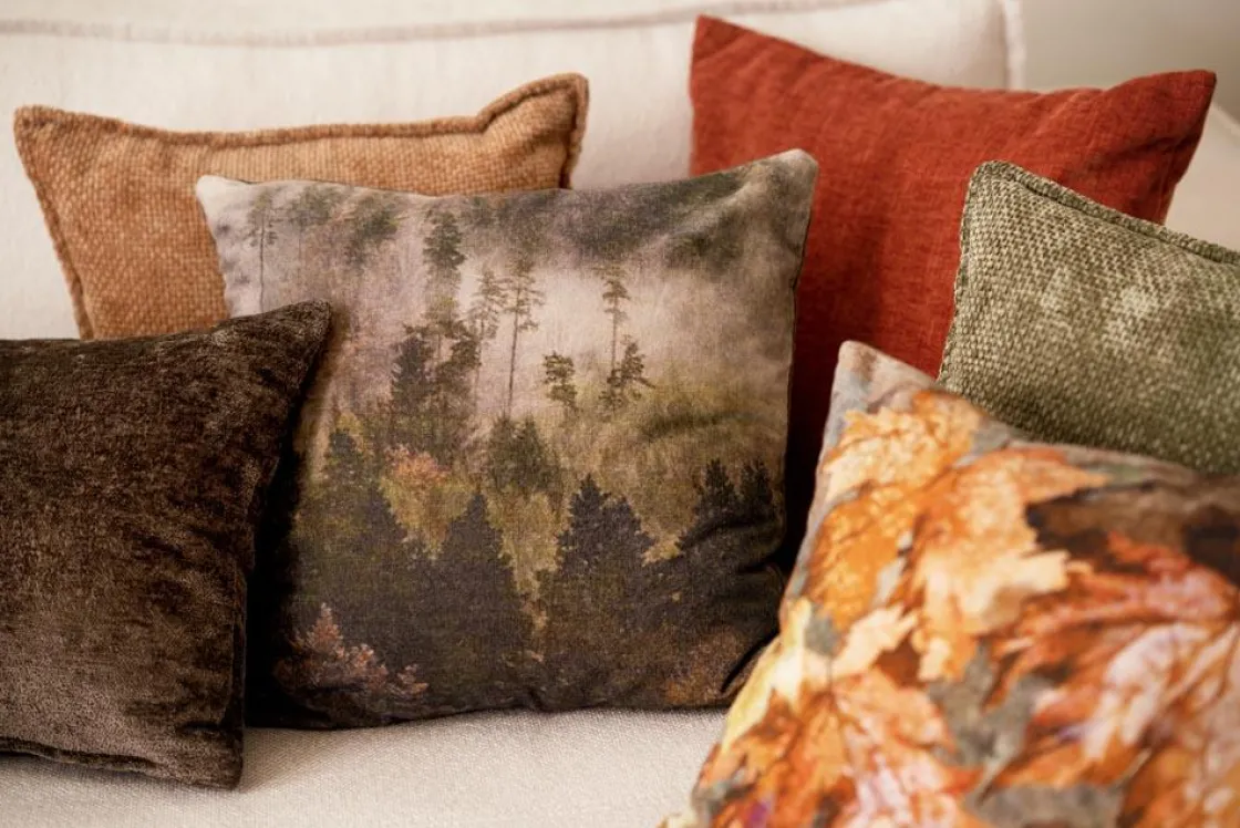 Kremmerhuset Putetrekk Chenille 48x48cm terracotta| Putetrekk