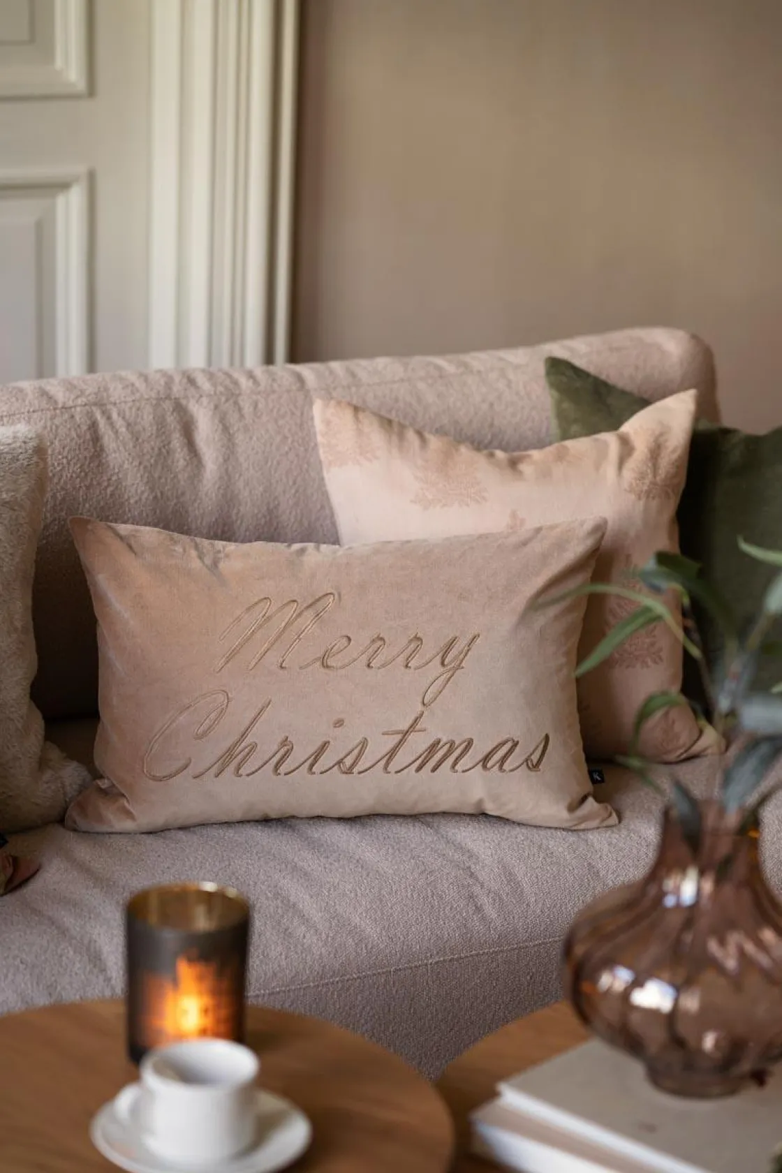 Kremmerhuset Putetrekk Granskog 48x48 cm| Putetrekk|Juletekstil