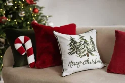 Kremmerhuset Putetrekk Merry 48x48cm| Putetrekk|Juletekstil