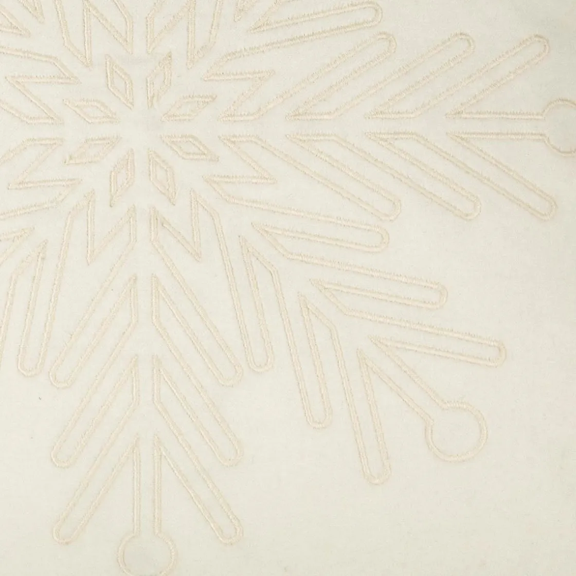 Kremmerhuset Putetrekk snøfnugg offwhite| Putetrekk|Juletekstil