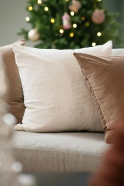 Kremmerhuset Putetrekk snøfnugg offwhite| Putetrekk|Juletekstil