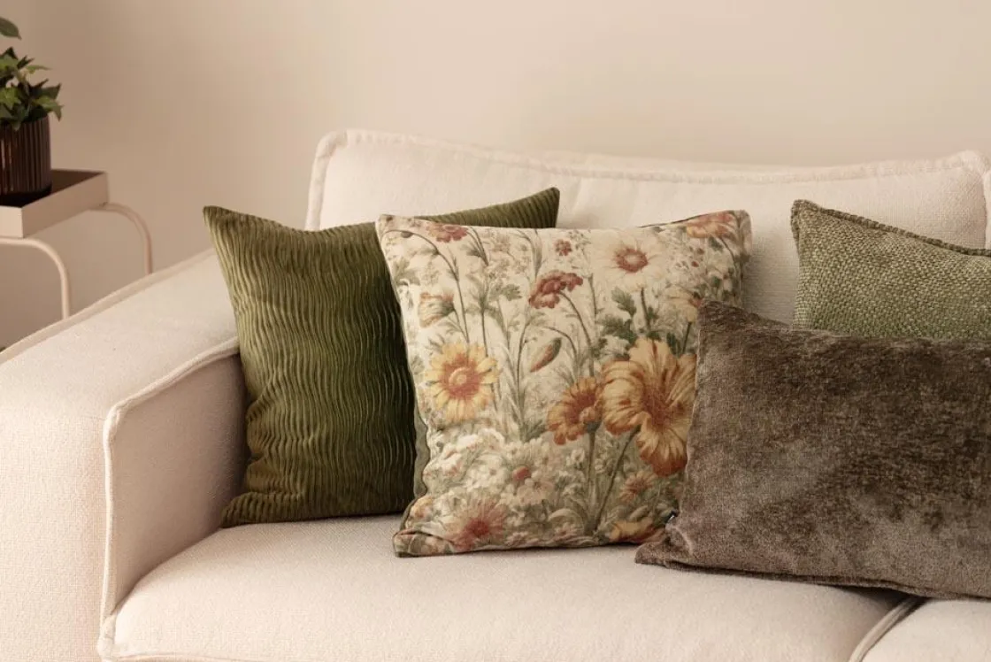 Kremmerhuset Putetrekk velur Ava 48x48cm| Putetrekk