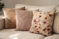 Kremmerhuset Putetrekk Waves 48x48cm Cognac| Putetrekk