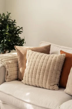 Kremmerhuset Putetrekk Waves 48x48cm Cognac| Putetrekk