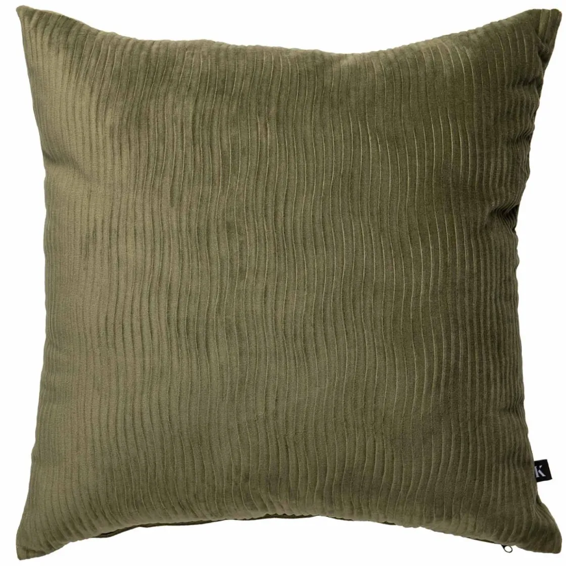 Kremmerhuset Putetrekk Waves 48x48cm grønn| Putetrekk