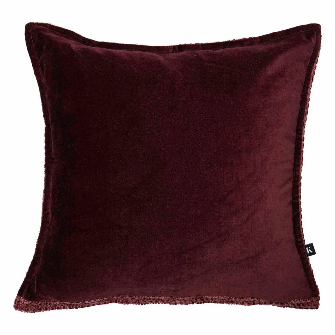 Kremmerhuset Putetrekk Wilma 45x45cm burgunder| Putetrekk