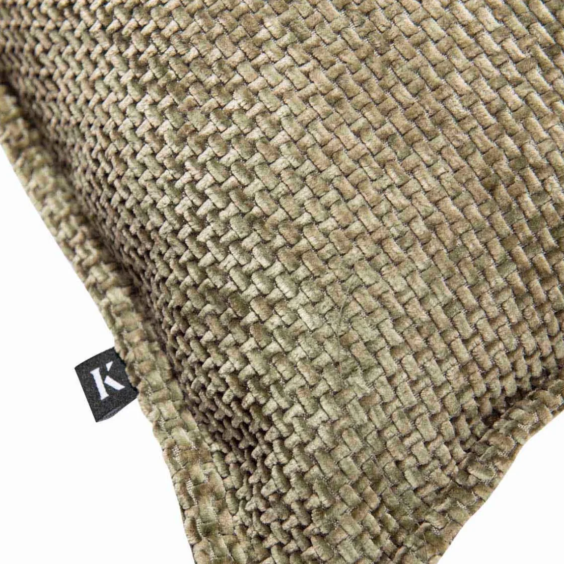 Kremmerhuset Putetrekk Wilma 45x45cm grønn| Putetrekk