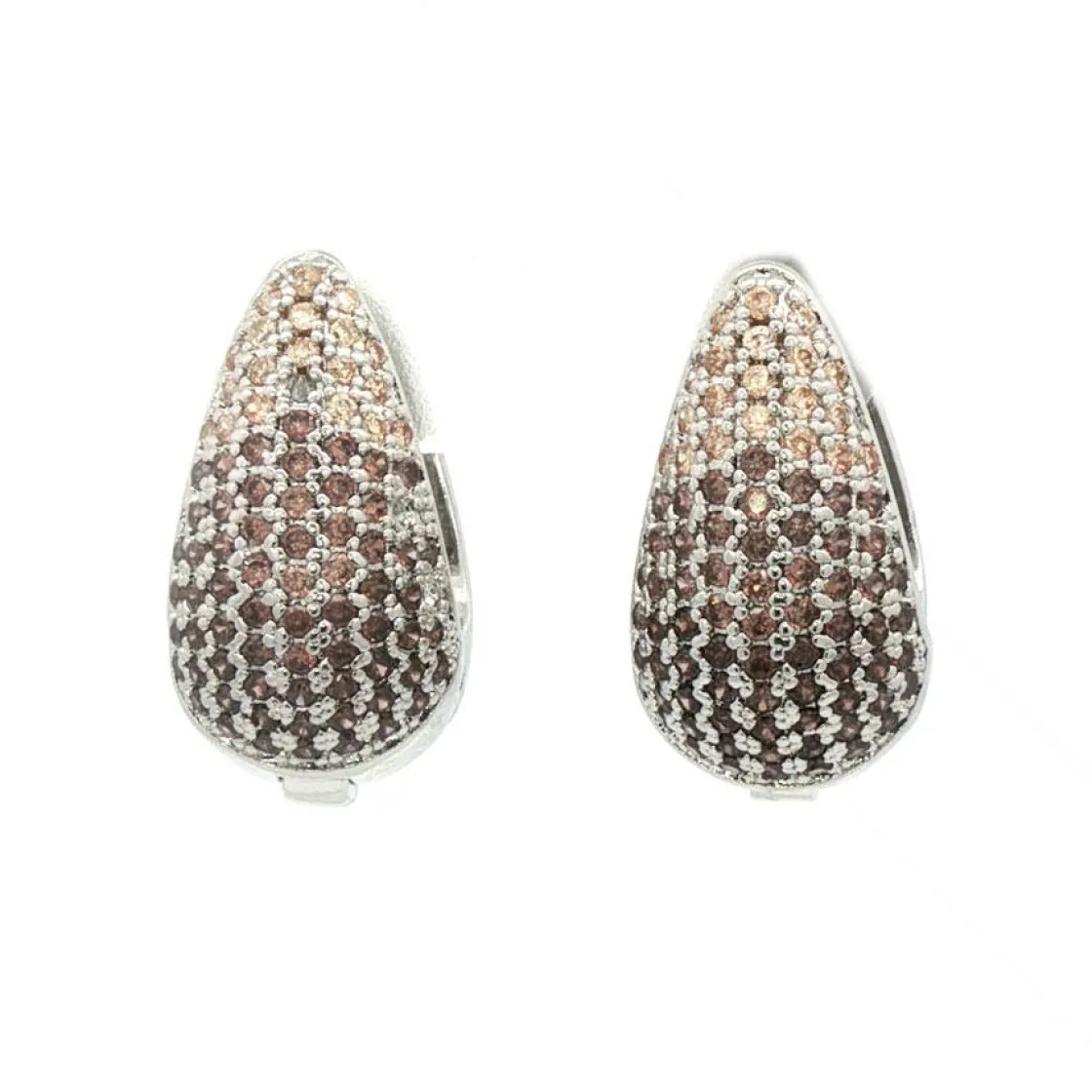 Kremmerhuset Øreringer, ombrè grey S| Ørepynt