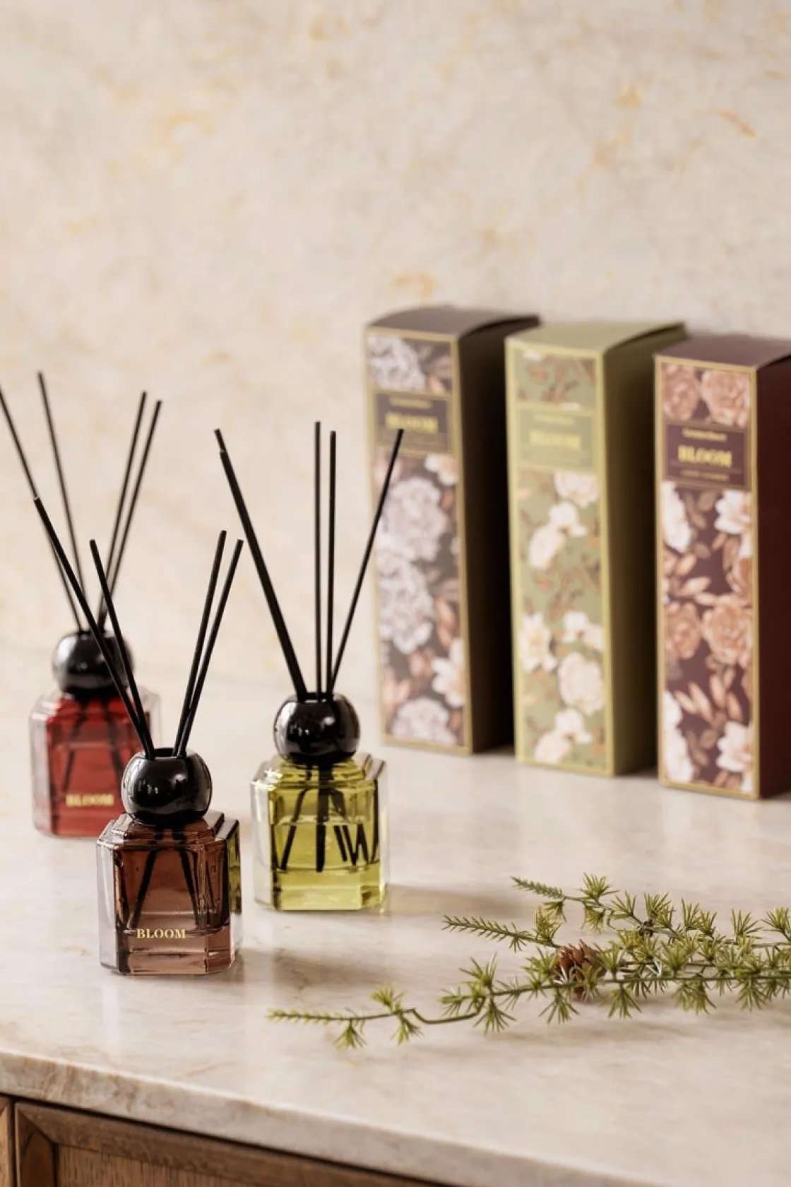 Kremmerhuset Romduft Bloom White Musk & Warm Vanilla| Duftpinner|Gavetips