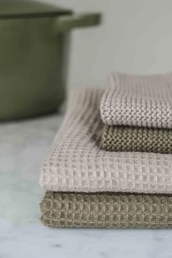 Kremmerhuset Sabor - Home Kjøkkenhåndkle 2-pk grønn| Kjøkkentekstil