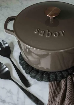 Kremmerhuset Sabor - Hotspot Bordskåner 21 cm grå| Kjøkkentekstil|Annen Tekstil