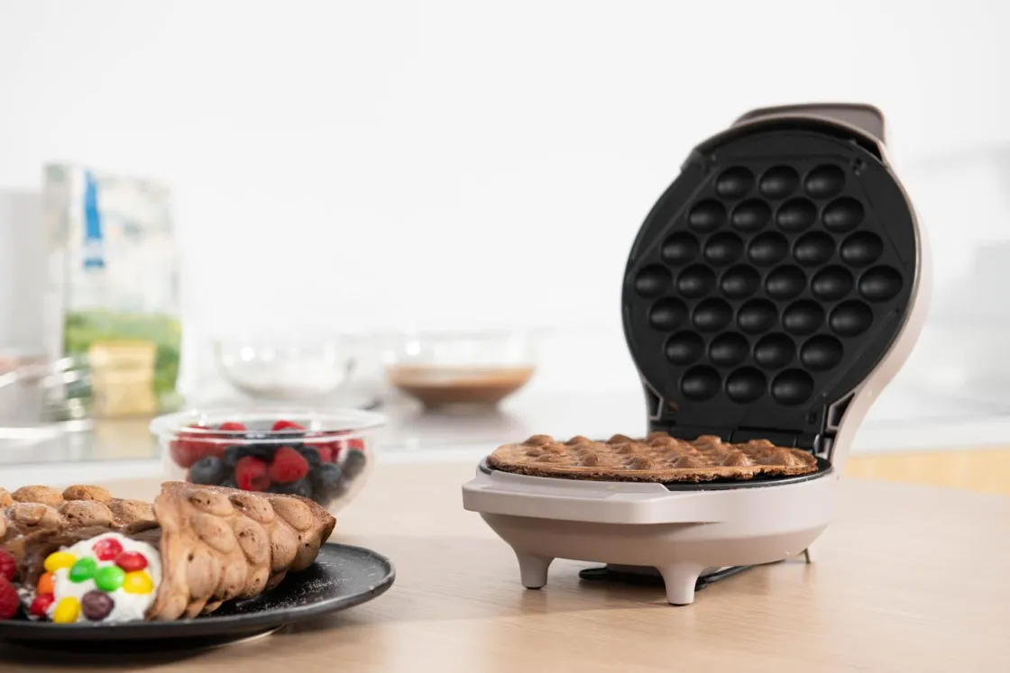 Kremmerhuset Sabor - Select Boblevaffeljern, beige| Kjøkkenapparater