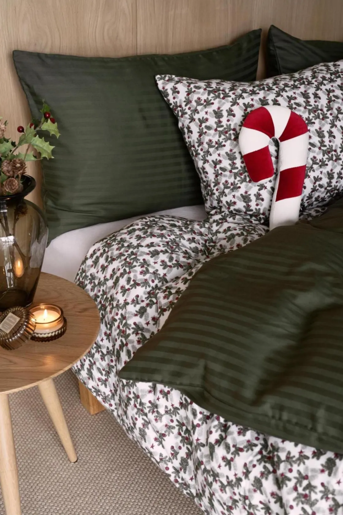 Kremmerhuset Sengesett Christmas Flanell 140x220 cm| Juletekstil